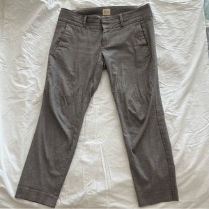 Bass&Co Straight Leg Houndstooth Pants (Size 12)